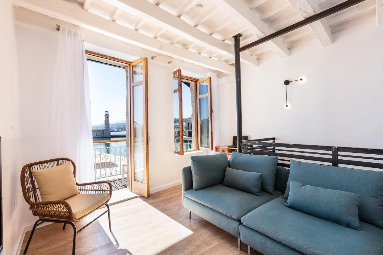 Anne Apartment, At The Venetian Port Of Rethimno! Exterior foto